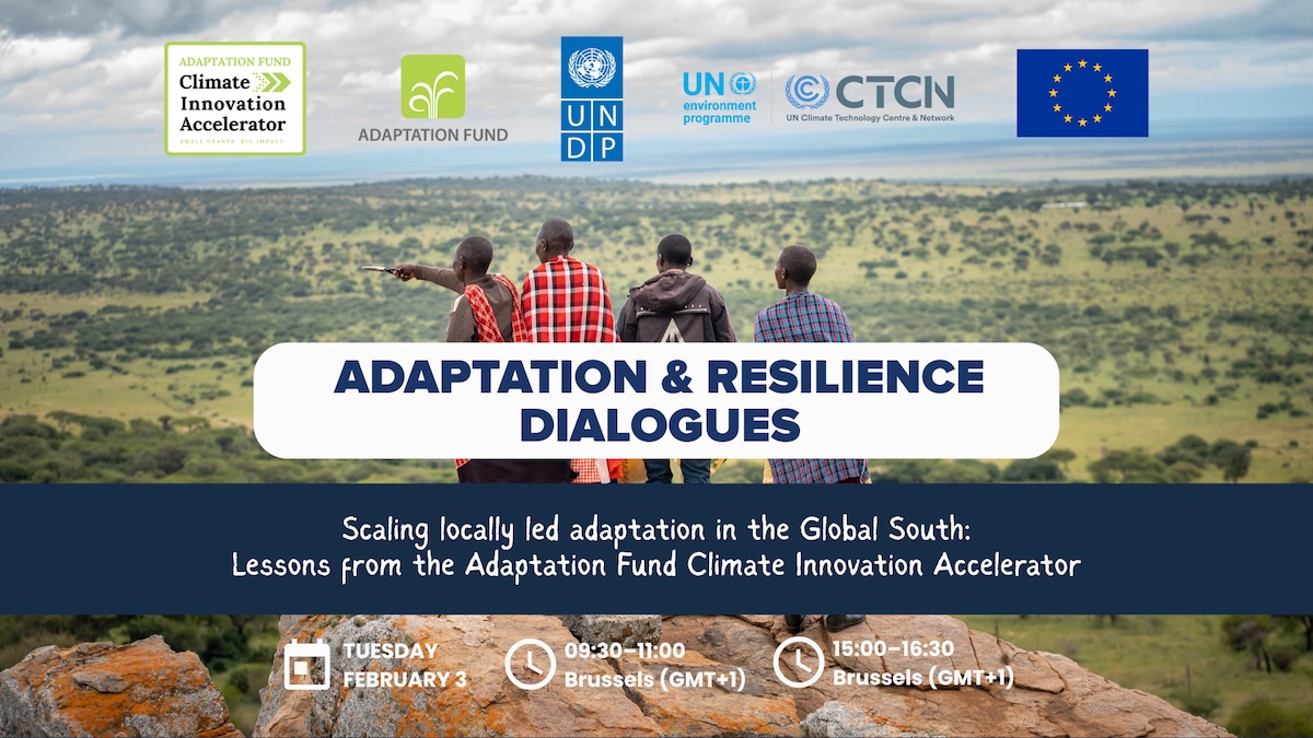 AFCIA impact report launch event graphic with date, times and partners logos
