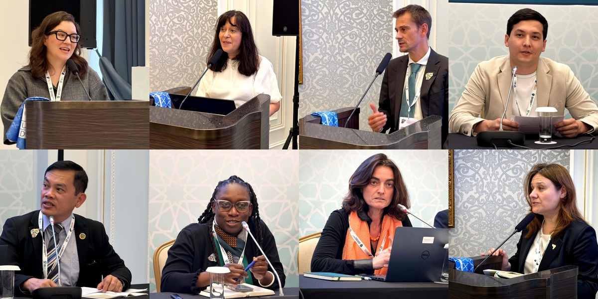 Speakers at the event