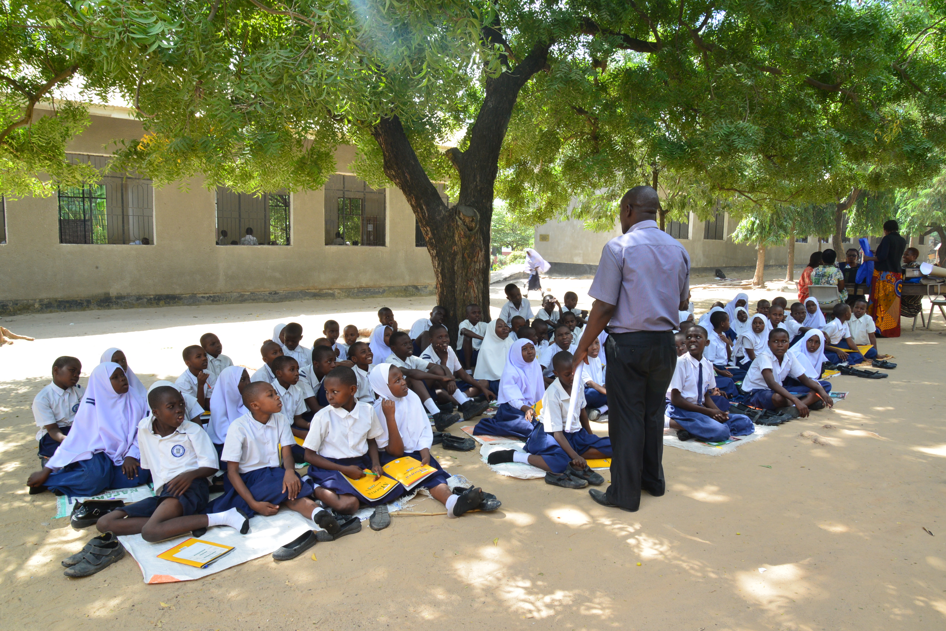 School workshop (students training in Majani ya chai)