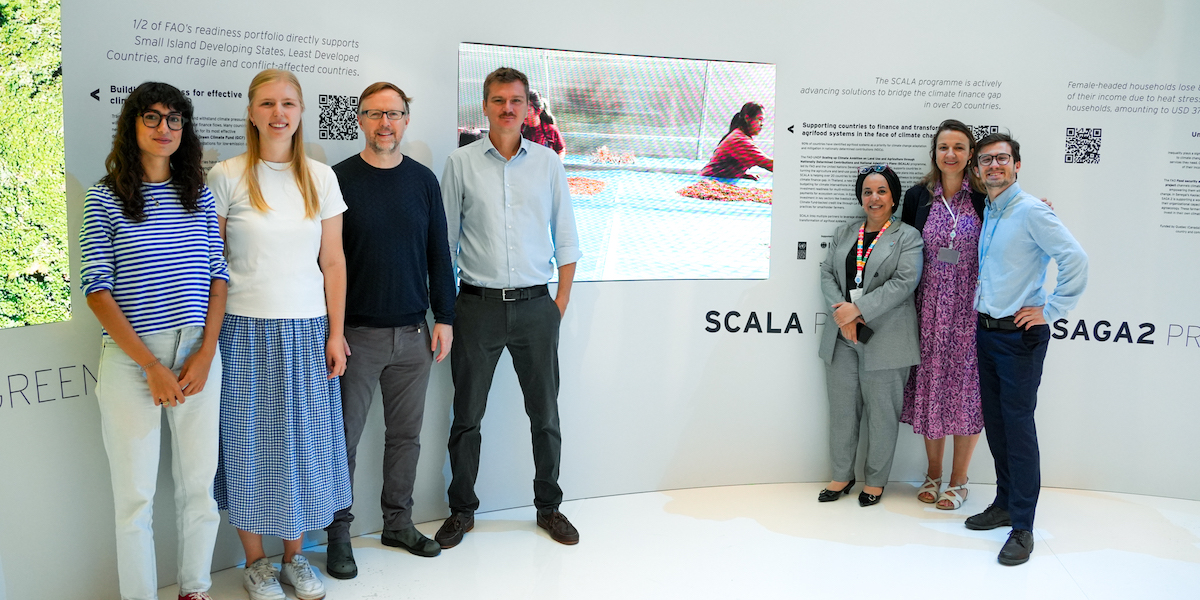 SCALA team members joining the circle. Credit: © Clara Proenca/FAO