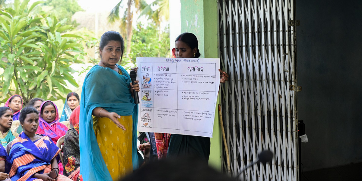 Resilient Communities Resilient Ecosystems In Odisha India Undp