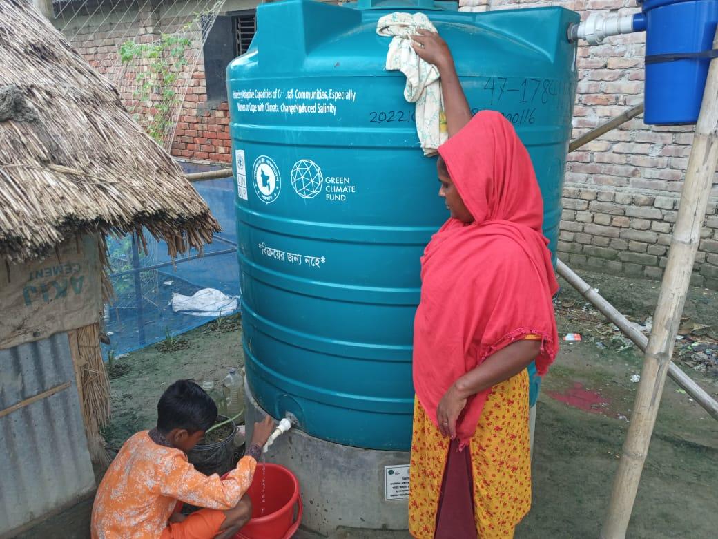Rainwater harvesting in Bangladesh - A convenient solution to an