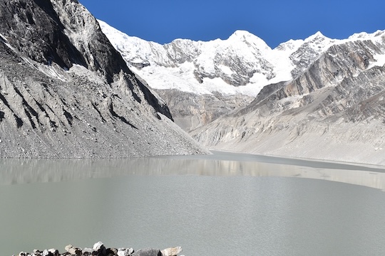 Lumding Tsho glacial lake, Solukhumbu, Everest region.